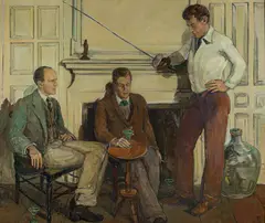 Russell Cheney, Les Enfants Pendus (The Hung-Up Children), 1927-8, Oil on canvas