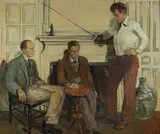 Russell Cheney, Les Enfants Pendus (The Hung-Up Children), 1927-8, Oil on canvas