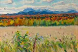 Chris Huntington, Oct 1st, Oil on panel