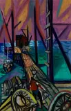 Maurice Freedman, Fisherman's Return, Oil on canvas