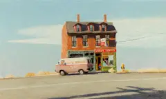 Jon Legere, Norm's Pantry, 1980, Oil on board