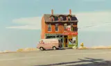 Norm's Pantry by Jon Legere, 1980, Oil on board, sold Aug 2024