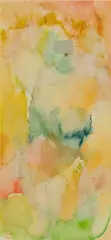 Frances Kornbluth, Frances Kornbluth(Am. 1920-2014)"Bouquet", Watercolor and collage on paper