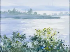 Sylvia Dyer, After the Storm..., Acrylic on panel