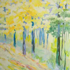 Liddy Hubbell, Liddy Hubbell Am. (21st Century) "Early Fall Color", 2008, Oil on canvas, unframed