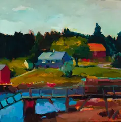 Connie Hayes, Show Me, Vinalhaven, 2004, Oil on canvas