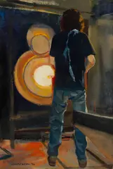 Tom Gardner, The Glory Hole, 1996, Oil on panel