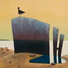 David Witbeck, Seagull, Oil on canvas