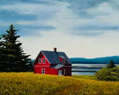 Alec Richardson, Morning: Baker Island, 1997, Oil on panel