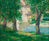 Vera Stevens, Vera Stevens Am., 20th Century France, Oil on canvas
