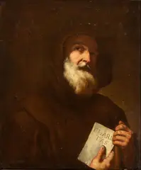 Jusepe de Ribera, Saint Francis of Paola, Oil on canvas