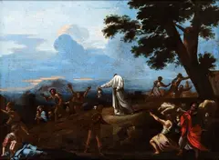 Nicolas Poussin, Martyrdom of Saint Denis, Secondo le fonti agiografiche San Dionigi visse nel III secolo e fu vescovo di Parigi e martire