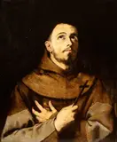 Jusepe de Ribera, Saint Francis praying