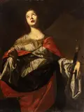 Bernardo Cavallino, Saint Catherine of Alexandria, La rilevante porzione del catalogo di Bernardo Cavallino dedicato alla rappresentazione di Sante a figura singola