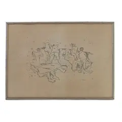 Fausto Pirandello, Female nudes, multiple on paper