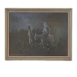 Flight into Egypt by Eliano Fantuzzi, framed, offered Sep 2024