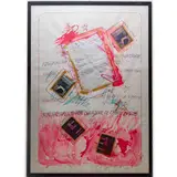 Enrico Manera, "Thanks for the donation of a work of art"