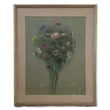 Fernando Troso, Bouquet, 1954, framed