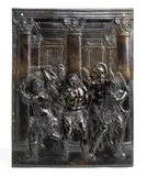 Girolamo Lombardo, The Flagellation, This important high relief bronze repeats the similar subject created for the Milan cathedral ciborium by Aurelio