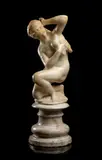 Bathing Venus from Giambologna's model by Jean de Boulogne detto Giambologna, This sculpture reproduces a famous "crouching" Venus by Giambologna. The original bronze is preserved in the Bargello, offered Jun 2024