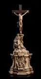 Jan Brokoff, Calvario, 1700, L'opera è firmata e datata "Brokoff