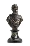 Leone Leoni, Bust of Charles V, This bust represents Emperor Charles V in armor with the Golden Todon hanging around his neck. The sculptor Leone