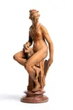 Allegory of Architecture by Jean de Boulogne detto Giambologna, This interesting terracotta model repeats the marble sculpture today kept at the Bargello National Museum., offered Jun 2024