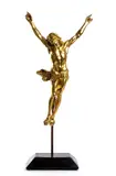 Cesar Bagard, Christ, The sculpture repeats the style of the Lorraine baroque sculptor Cèsar Bagard. Some versions in carved wood with