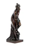 Cristophe Gabriel Allegrain, The Bather, The marble original of the Bather was exhibited in
