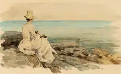 Ettore Ferrari, Lady at the sea