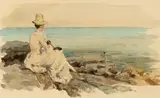 Ettore Ferrari, Lady at the sea