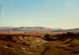 Jean-Achille Benouville, Roman aqueduct, 1852