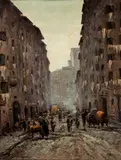 Ferruccio Rontini, Via San Francesco in Livorno