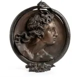Vincenzo Gemito, Alessandro Magno, Engraved date and signature on the right: V. Gemito