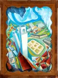 Renato Righetti, Piazza del littorio, 1936