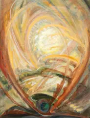 Alberto Bragaglia, Untitled, double face, Mixed media on on paper