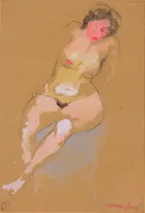 Female nude by Mario Mafai, offered Jun 2024