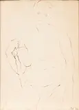 Toti Scialoja, Female nude