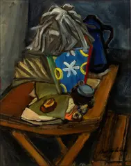 Still life with chair by Luigi Bartolini, offered Jun 2024