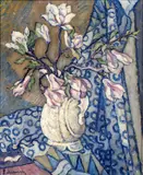 Piero Marussig, Flowers vase, 1917