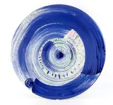 Annamaria Russo, Blu large plate, 2015