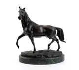 Pierre-Jules Mêne, A French bronze horse, cast bronze