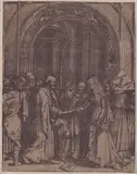 Marcantonio Raimondi, Marriage of the Virgin