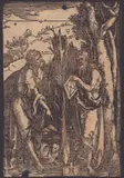 Saint John the Baptist and Saint Onuphrius by Albrecht Durer, Woodcut, offered Apr 2024