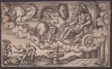 Virgil Solis, The Sun, from the Seven Planets series. Engraving