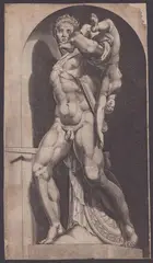Cornelis Cort, Atreus Farnese from "Speculum Romanae Magnificentiae", 1574, Engraving