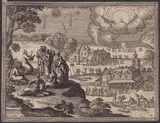 Pieter van der Borcht, Mount of Olives (Matthew 24), Taken from "Imagines et Figurae Bibliorum". Etching