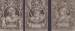 Josue Dux | Judas Machabeus| Artus Rex by Nicolas de Bruyn, 1594, lot of, offered Apr 2024