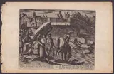 Antonio Tempesta, The meeting on the Broken Bridge from "The War of the Romans against the Batavians"