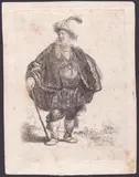 The Persian by Rembrandt Harmensz van Rijn, Etching, offered Apr 2024